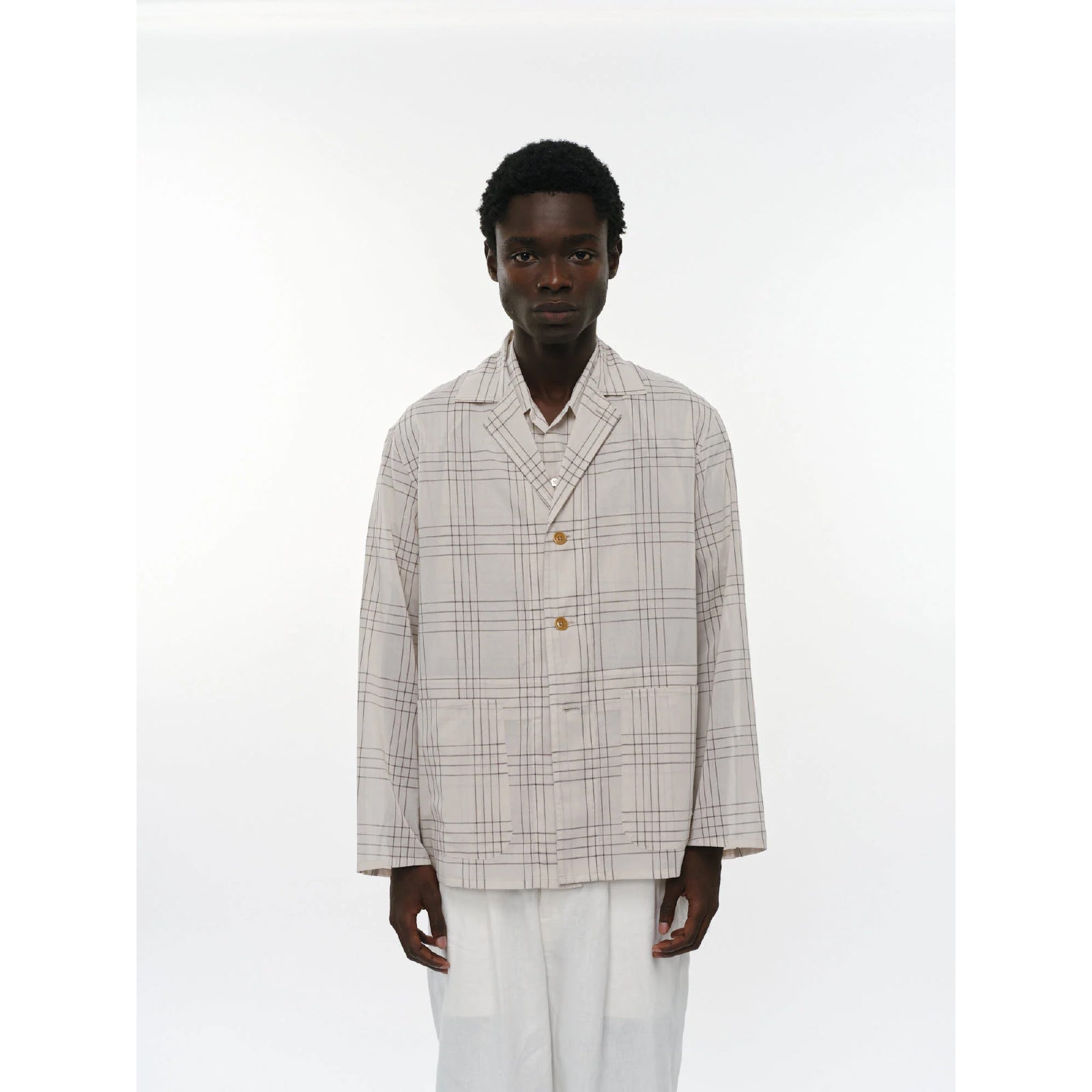 60/1 Organic Cotton High Twisted Loan / Coverall Shirt