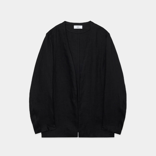 Linen Gauze Double Cloth / Minimalist Jacket