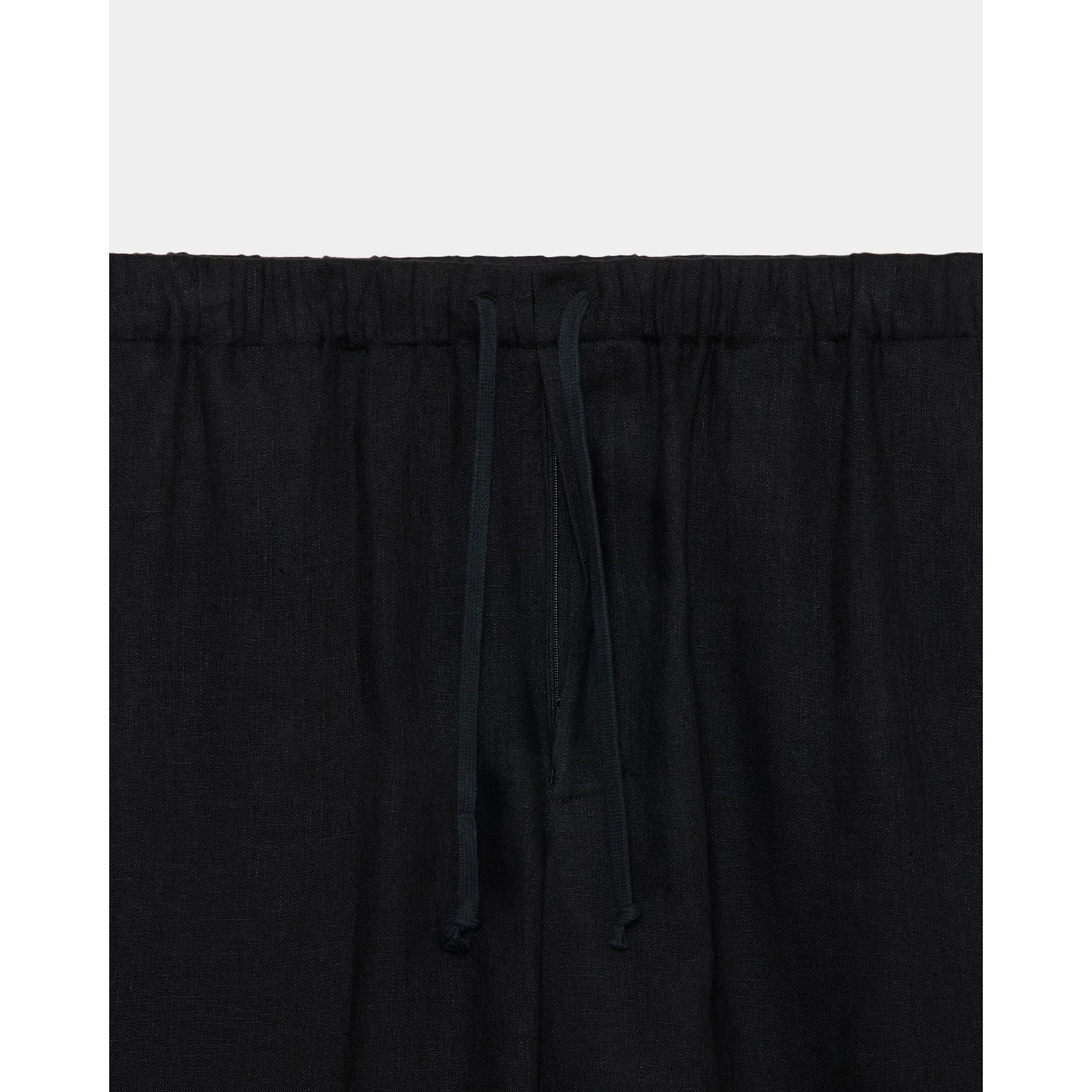 Linen Gauze Double Cloth / Wide Cylinder Fit Easy Pants