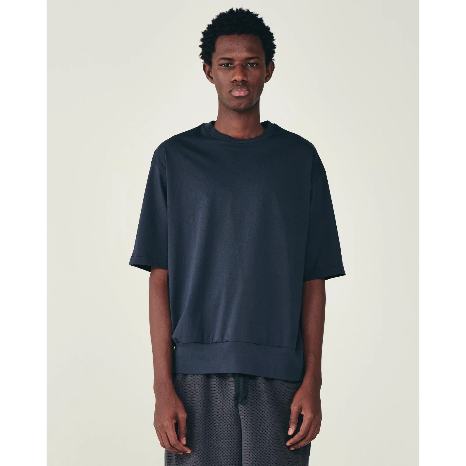 Organic Cotton High Twist Knit / Blousing Tee