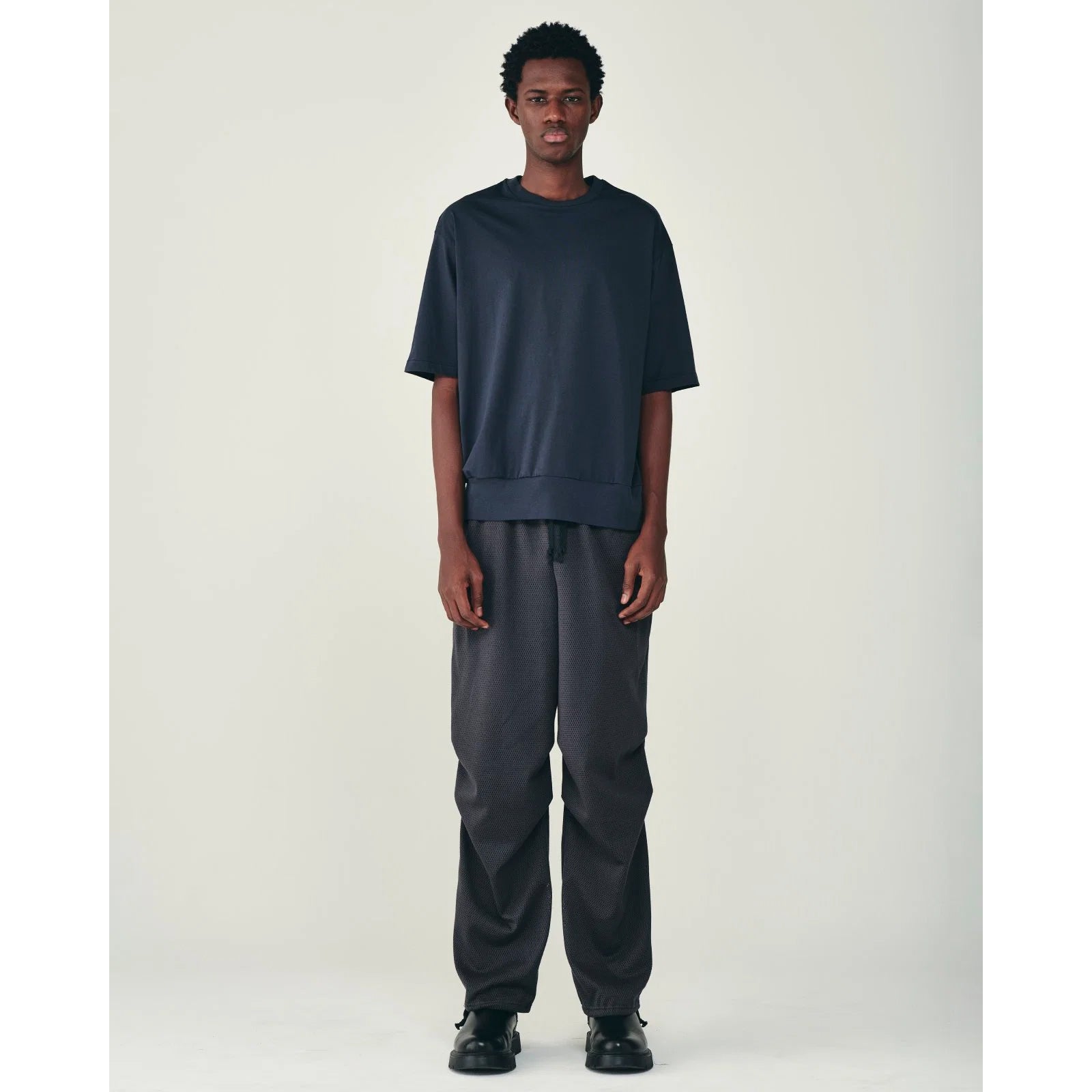 Organic Cotton High Twist Knit / Blousing Tee
