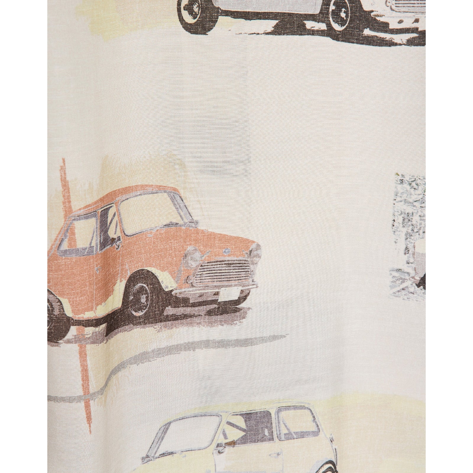 Cupro Silk Loan / Open Collar S/S Shirt