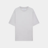 40/2 Organic Cotton Knit / Crew Neck S/S Tee LIGHT GRAY