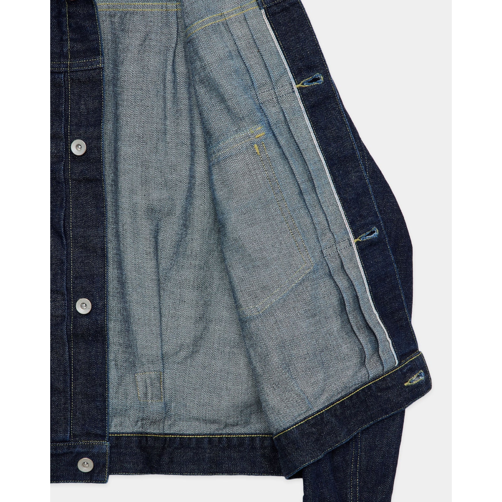Organic Cotton 13.5oz Selvedge Denim / Type-1 Denim Jacket