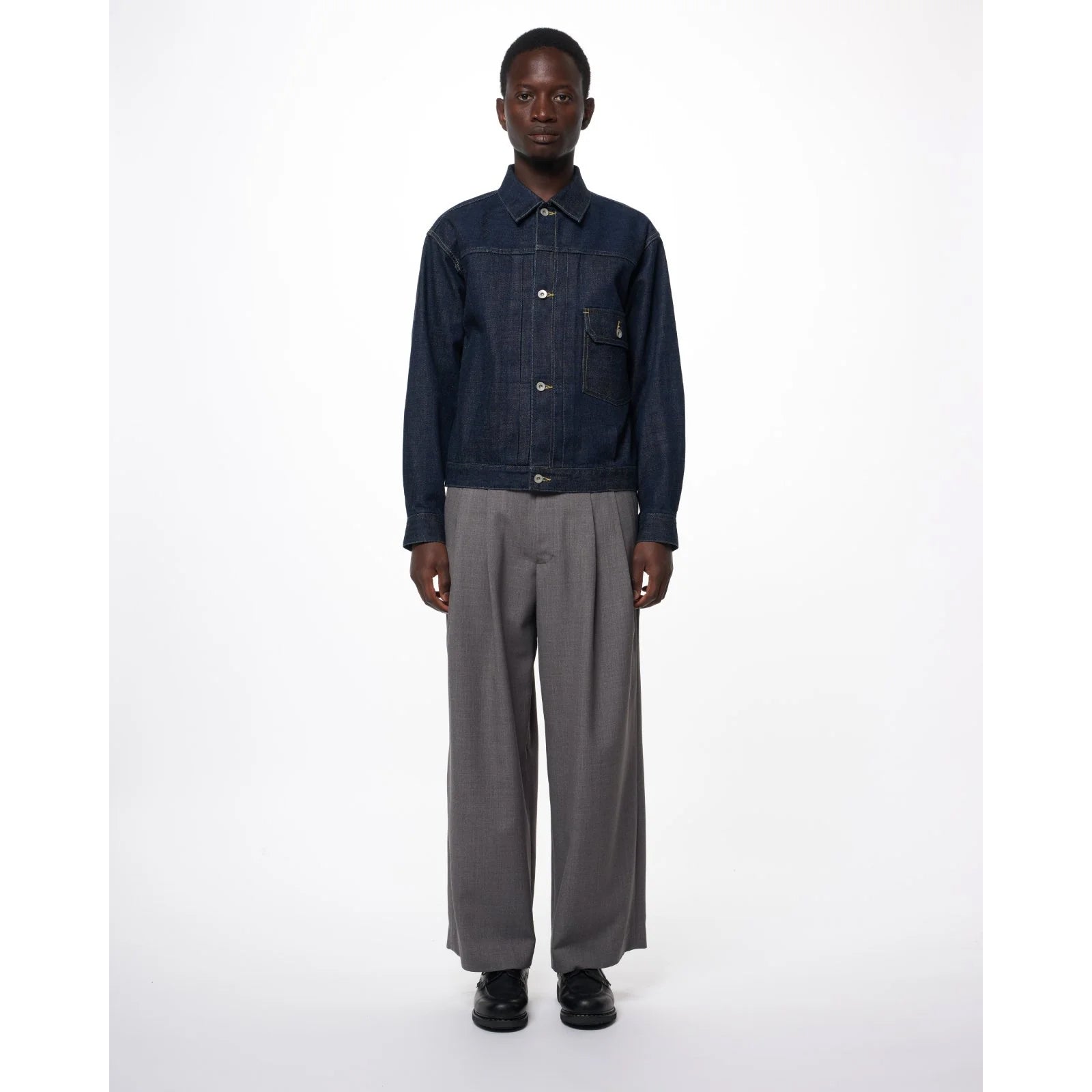 Organic Cotton 13.5oz Selvedge Denim / Type-1 Denim Jacket