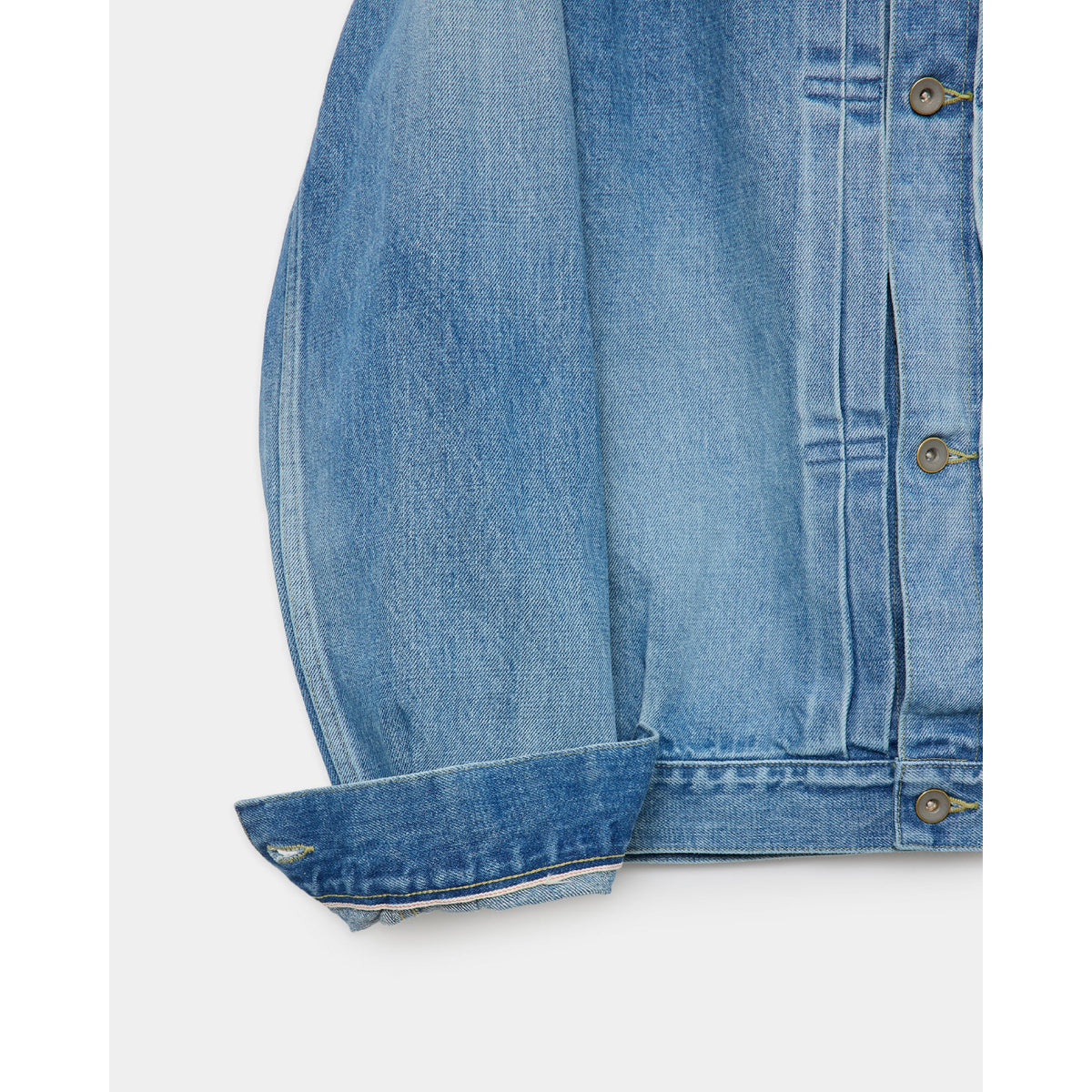 Organic Cotton 13.5oz Selvedge Denim / Type-1 Denim Jacket