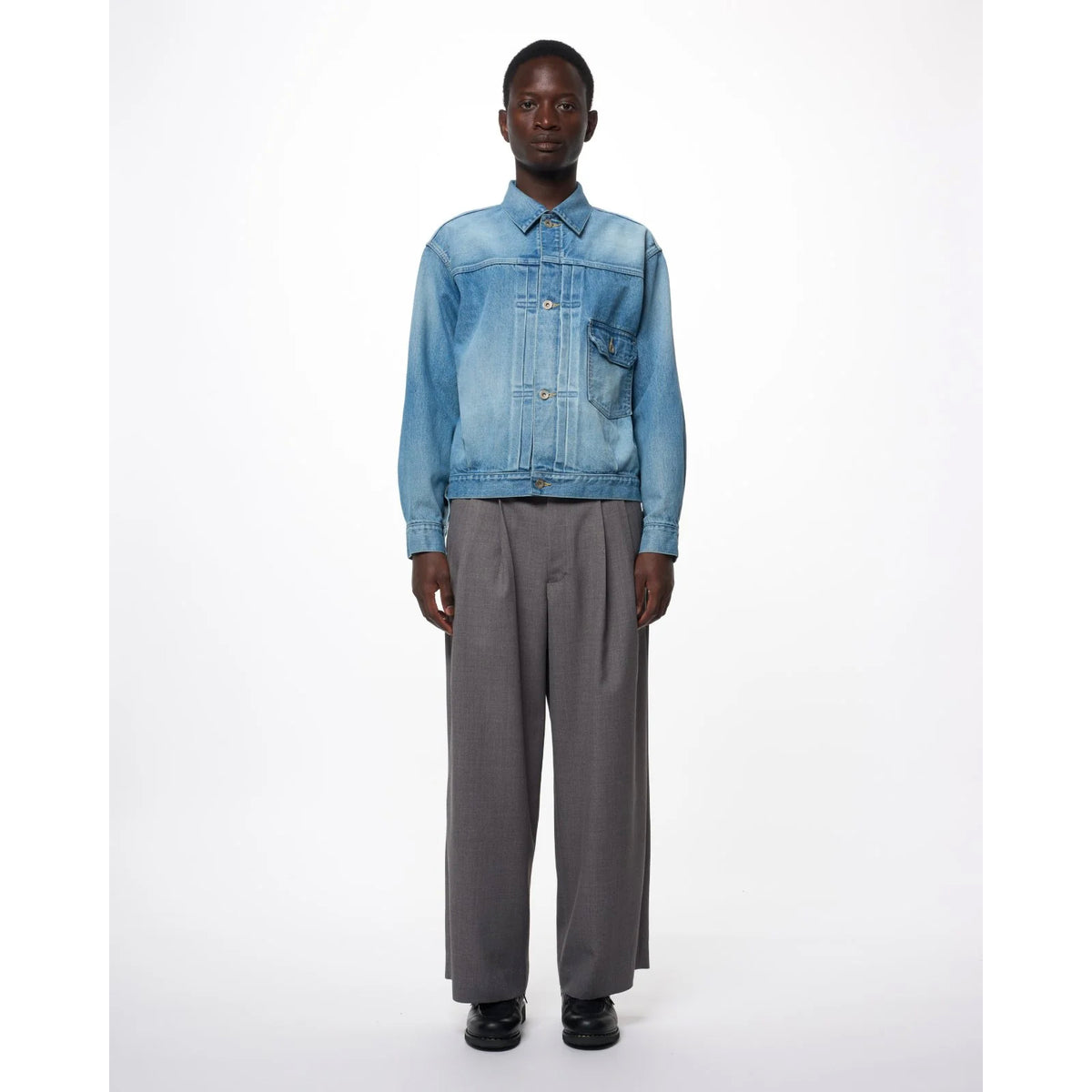 Organic Cotton 13.5oz Selvedge Denim / Type-1 Denim Jacket