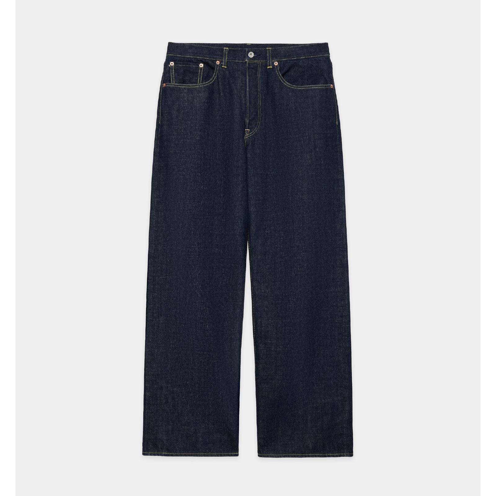 Organic Cotton 13.5oz Selvedge Denim / Cylinder Fit Jeans