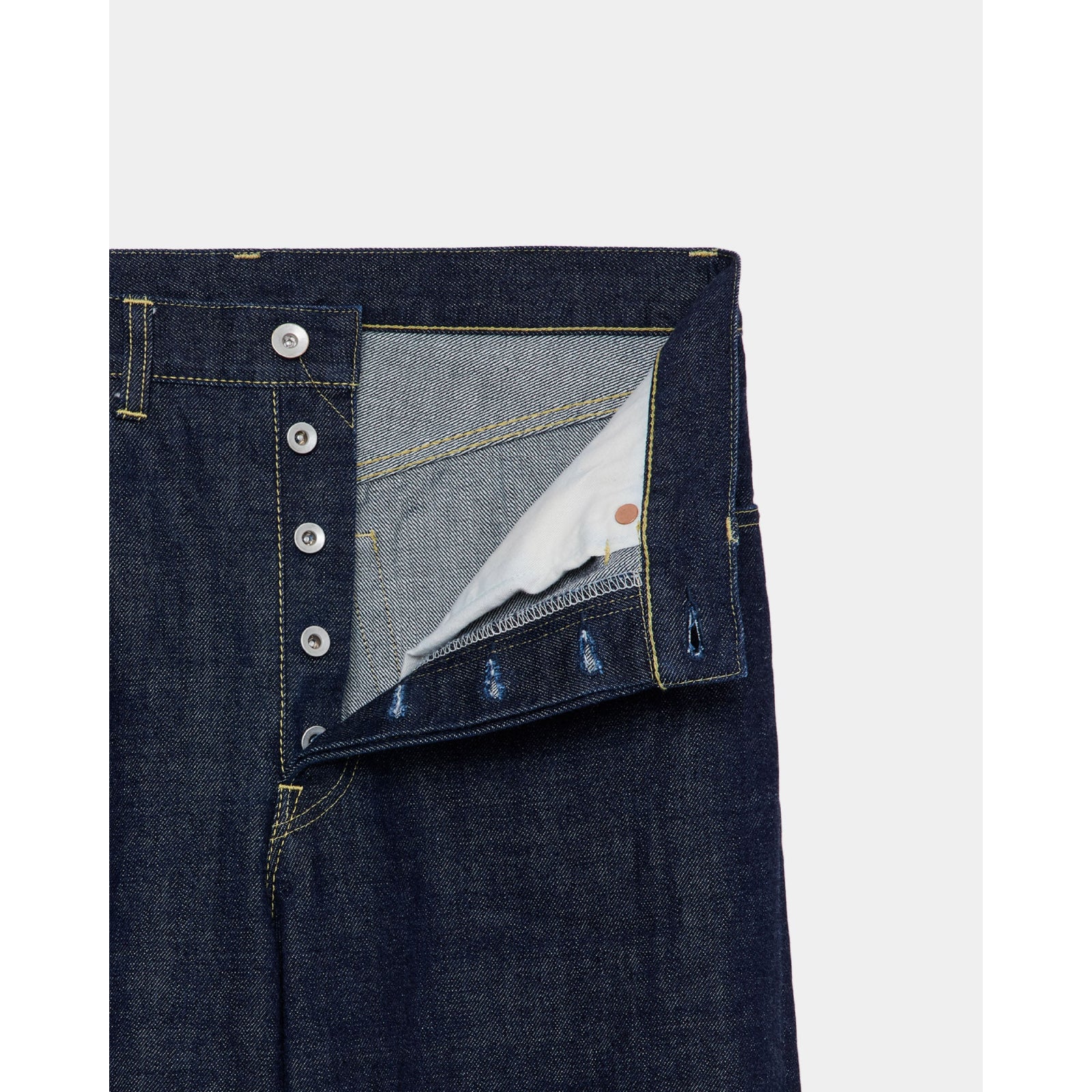 Organic Cotton 13.5oz Selvedge Denim / Cylinder Fit Jeans