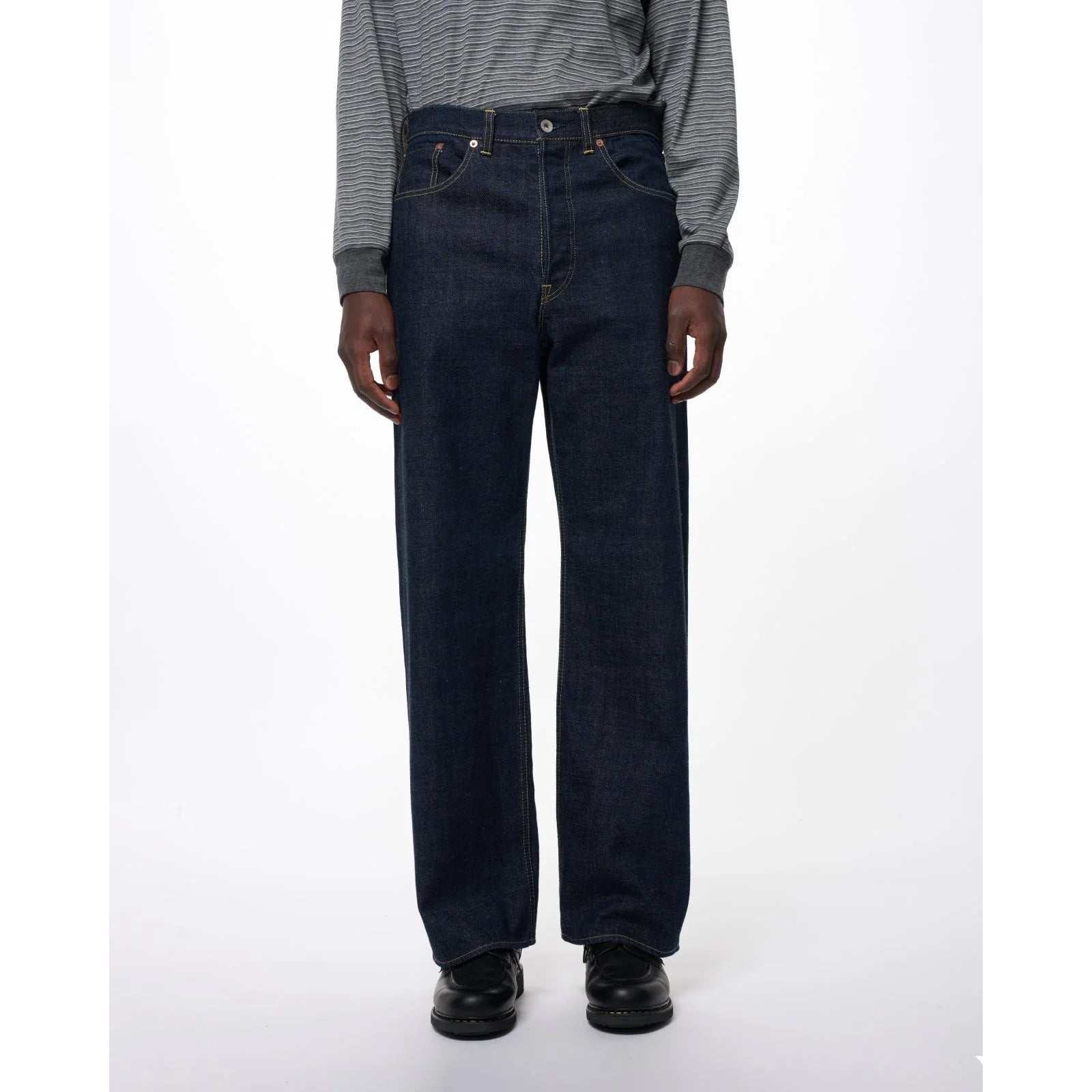 Organic Cotton 13.5oz Selvedge Denim / Cylinder Fit Jeans