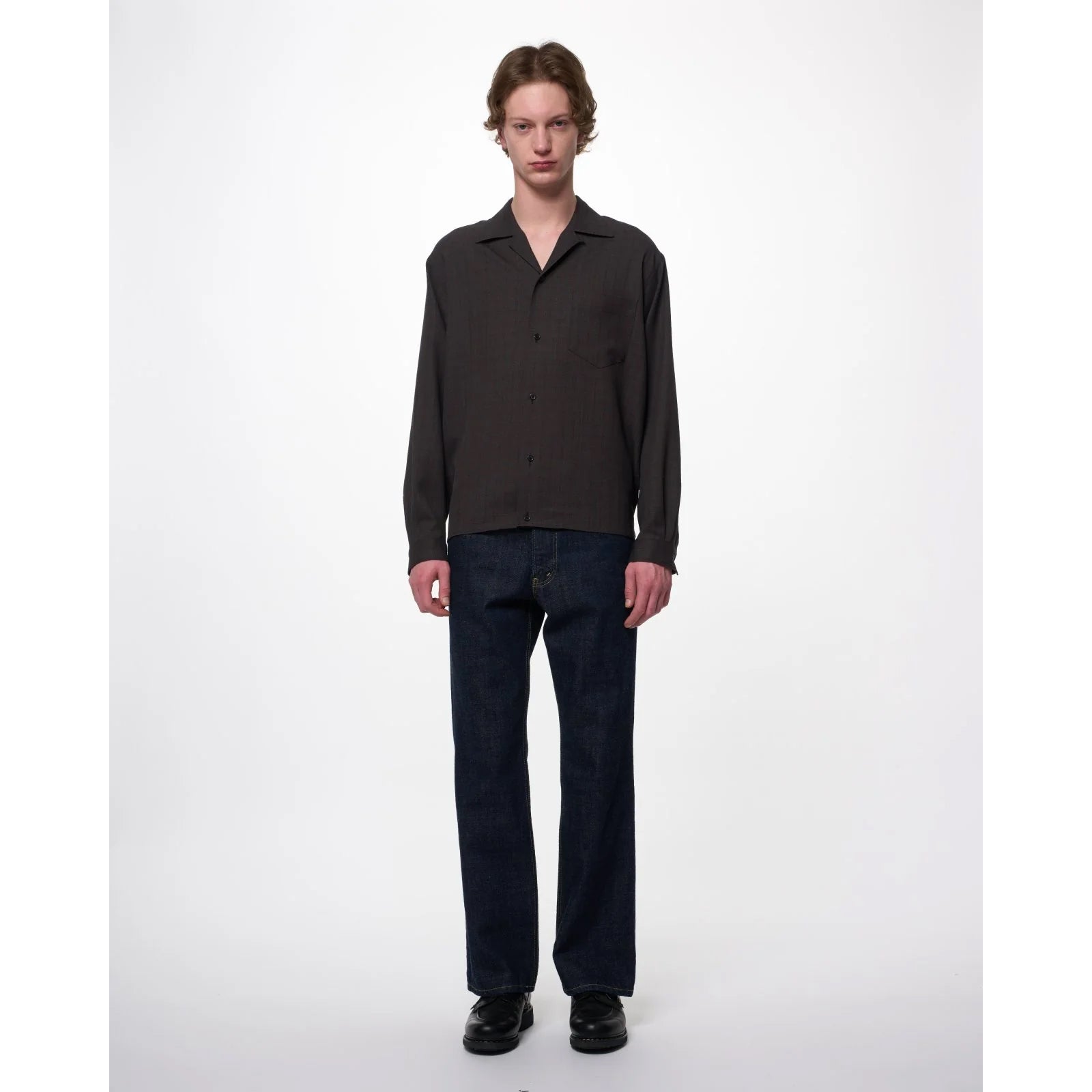 Organic Cotton 13.5oz Selvedge Denim / Slight Flare Jeans