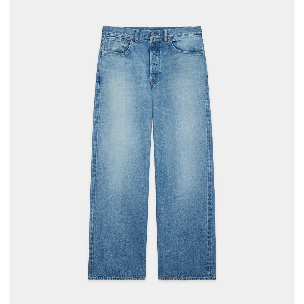 Organic Cotton 13.5oz Selvedge Denim / Cylinder Fit Jeans