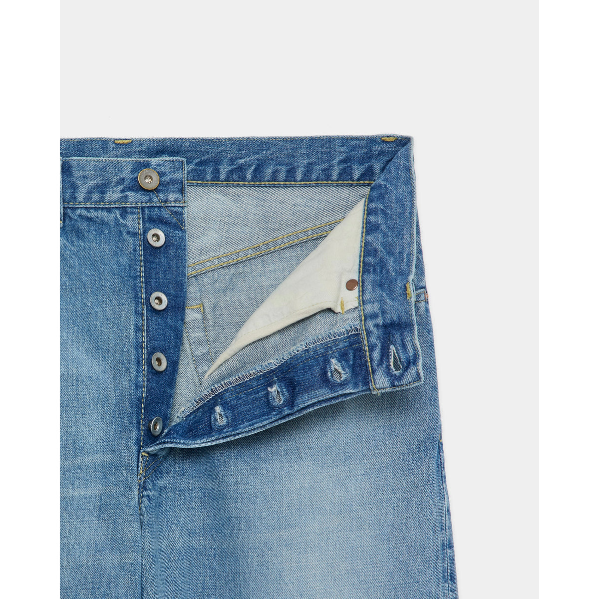 Organic Cotton 13.5oz Selvedge Denim / Cylinder Fit Jeans