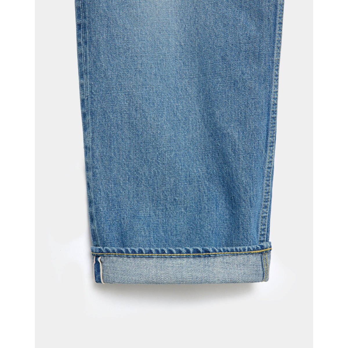 Organic Cotton 13.5oz Selvedge Denim / Cylinder Fit Jeans