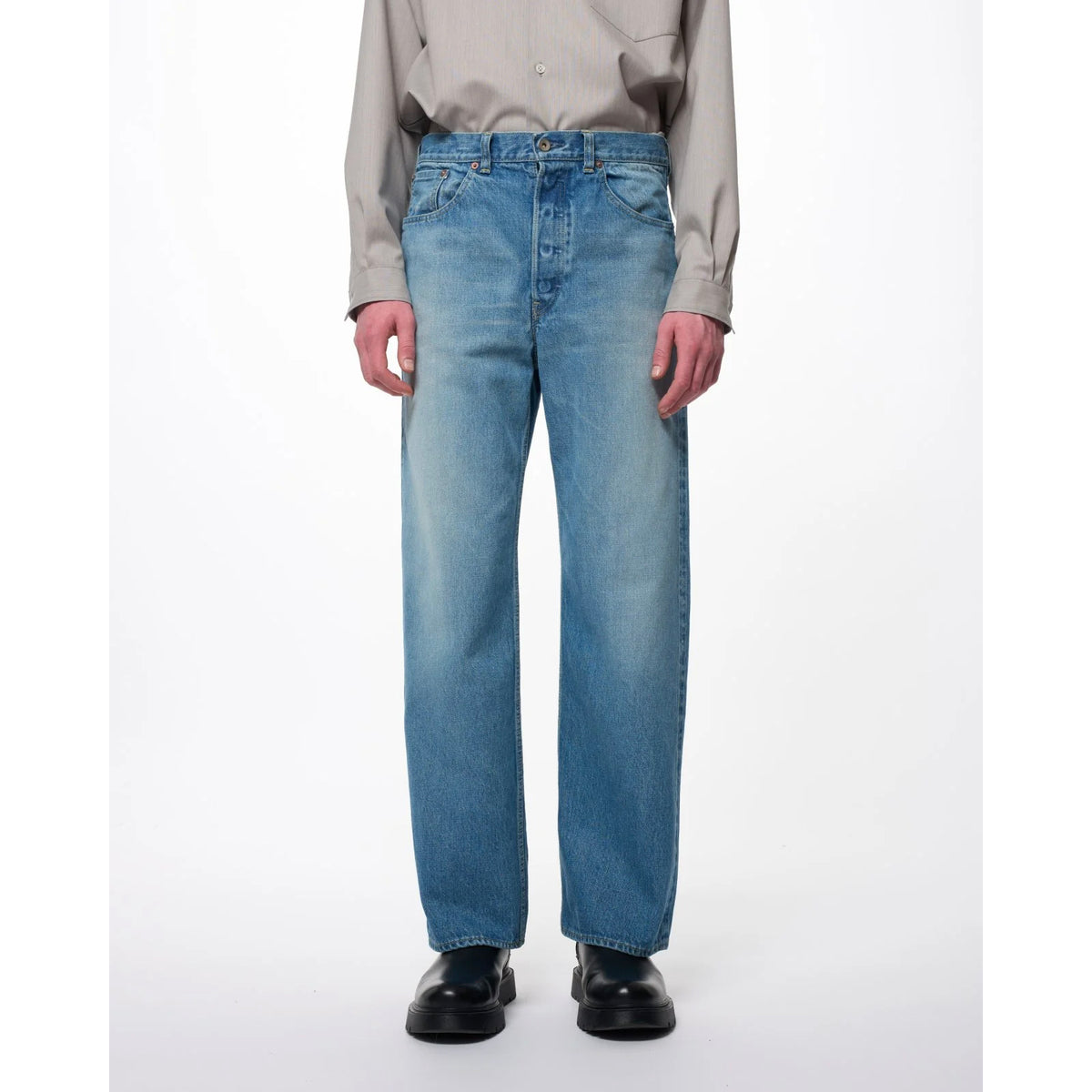 Organic Cotton 13.5oz Selvedge Denim / Cylinder Fit Jeans