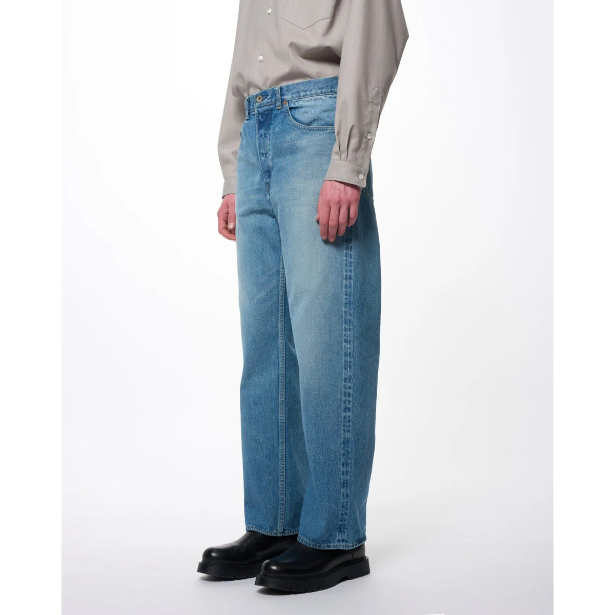 Organic Cotton 13.5oz Selvedge Denim / Cylinder Fit Jeans