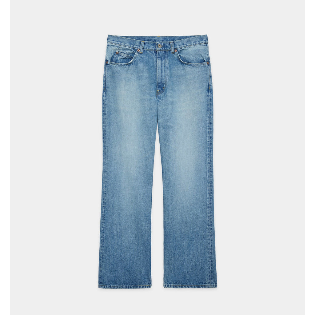 Organic Cotton 13.5oz Selvedge Denim / Slight Flare Jeans