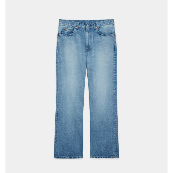 Organic Cotton 13.5oz Selvedge Denim / Slight Flare Jeans