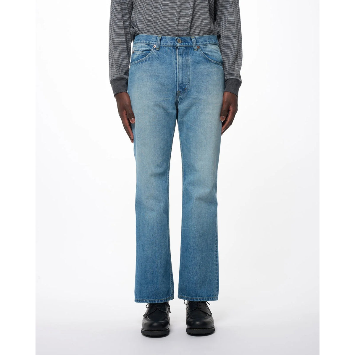 Organic Cotton 13.5oz Selvedge Denim / Slight Flare Jeans