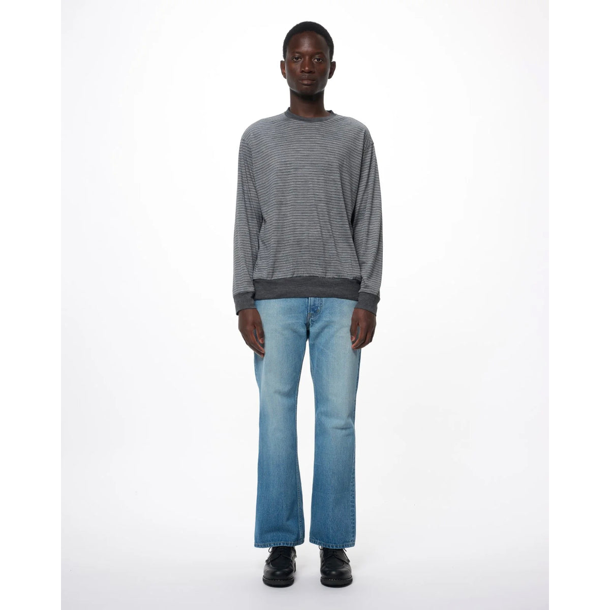 Organic Cotton 13.5oz Selvedge Denim / Slight Flare Jeans