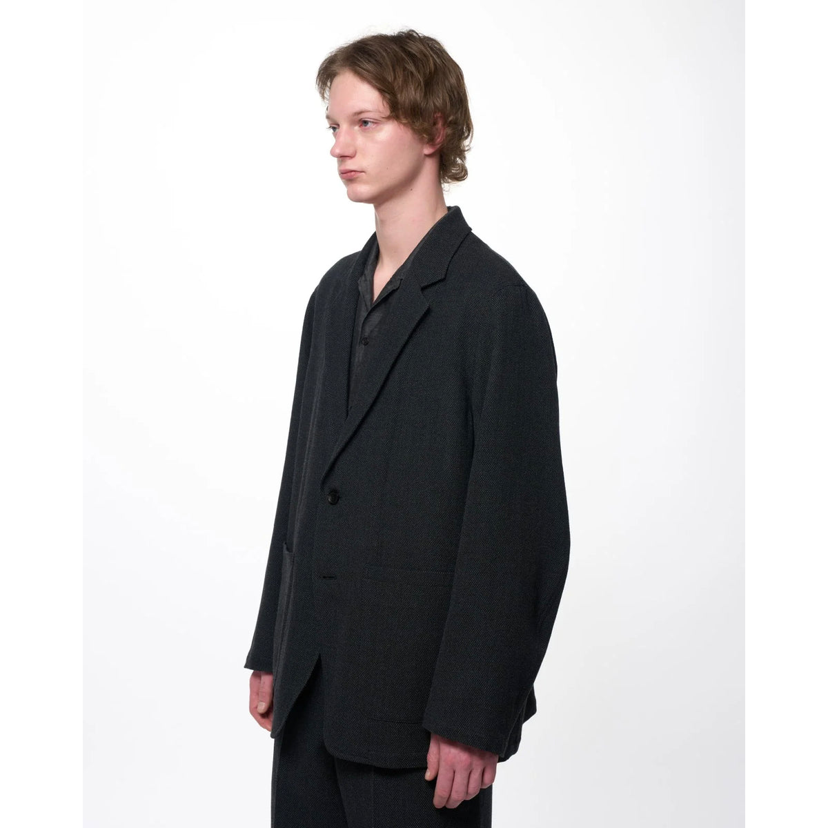Tumbled Wool Serge / Stroll Around Jacket