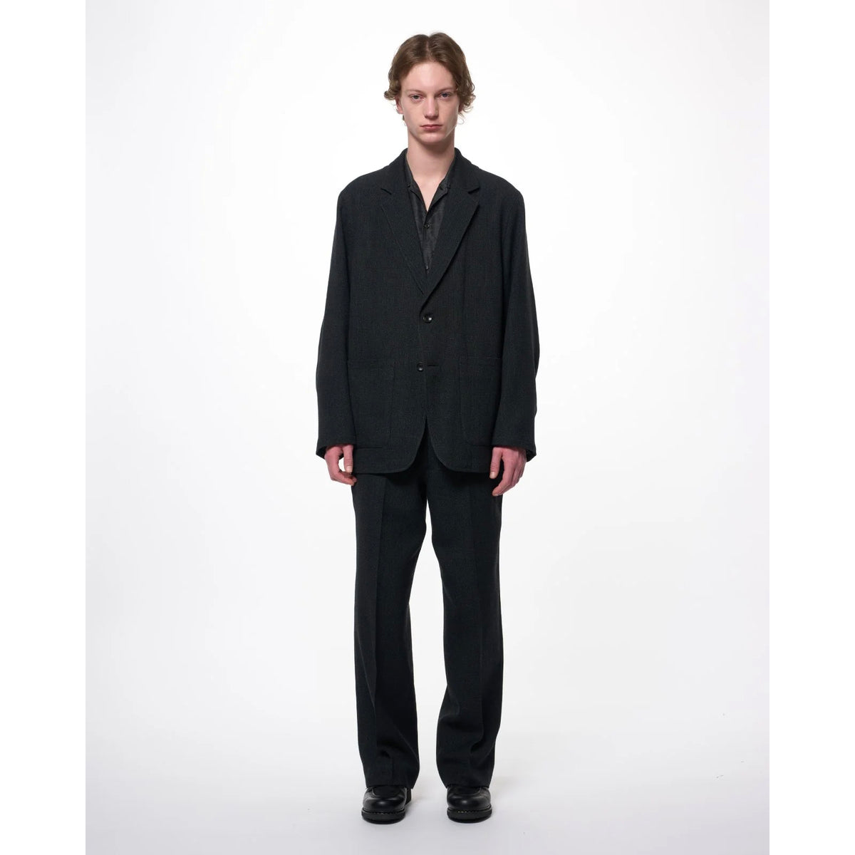Tumbled Wool Serge / Stroll Around Jacket