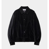 Organic Cotton Velvet / Cowboy Jacket BLACK
