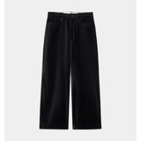 Organic Cotton Velvet / Work Pants – Type Dee BLACK