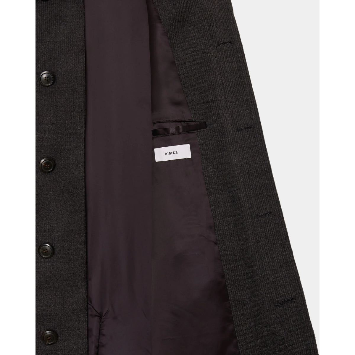 Super 120s Wool Corduroy / Raglan Sleeves Coat