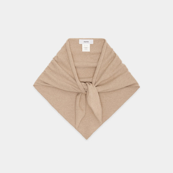 Super 180s Milled Wool Jersey / Triangle Scarf