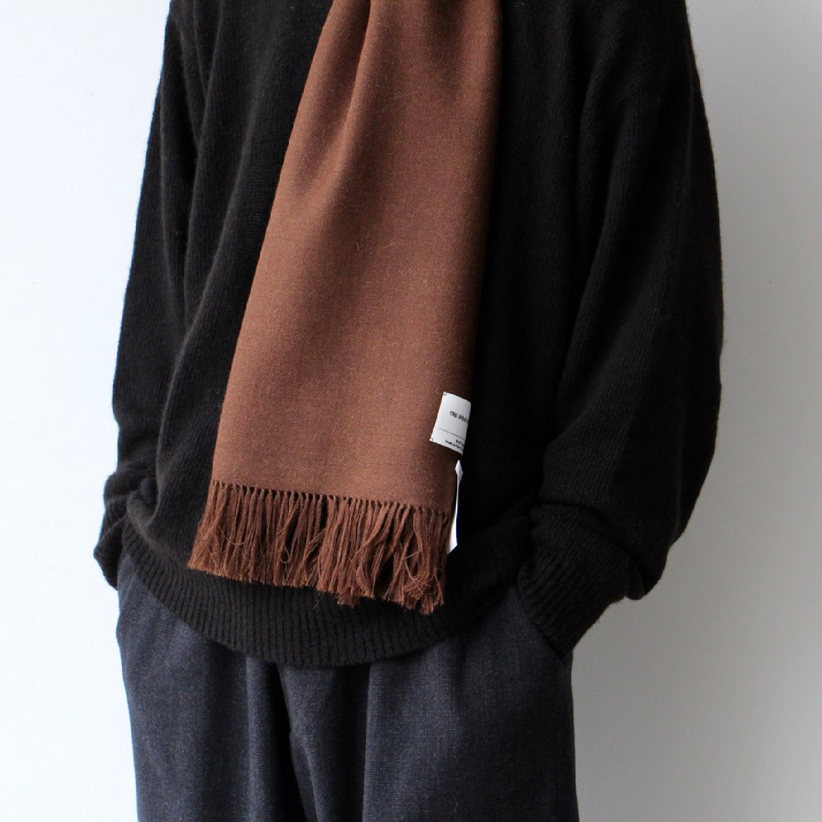 Non Brushed Large Stole