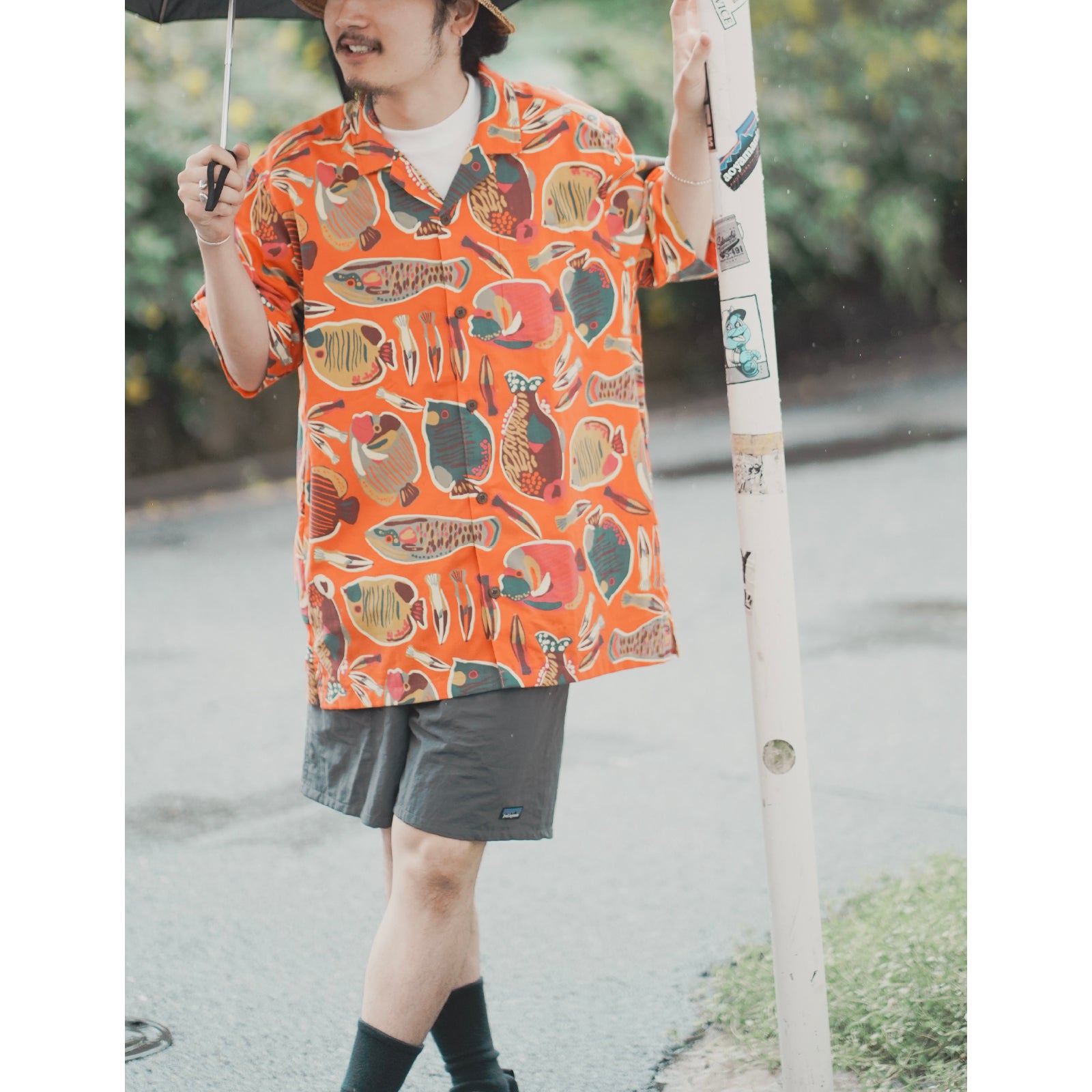 モデル：168cm　着用サイズ：L
