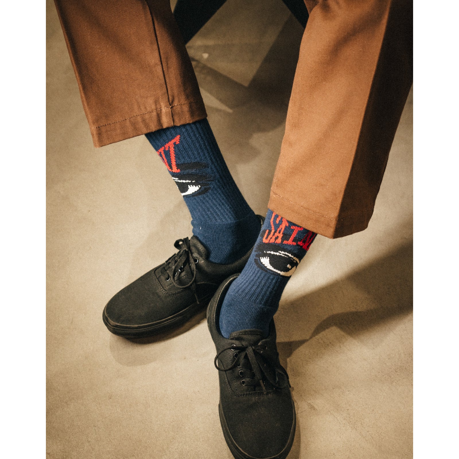 SOCKS / EYE / NAVY