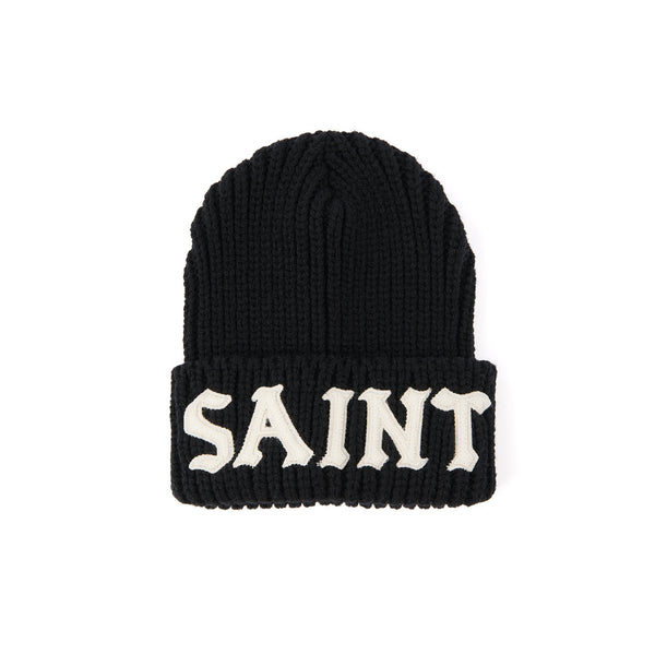 KNIT CAP / SAINT / BLACK