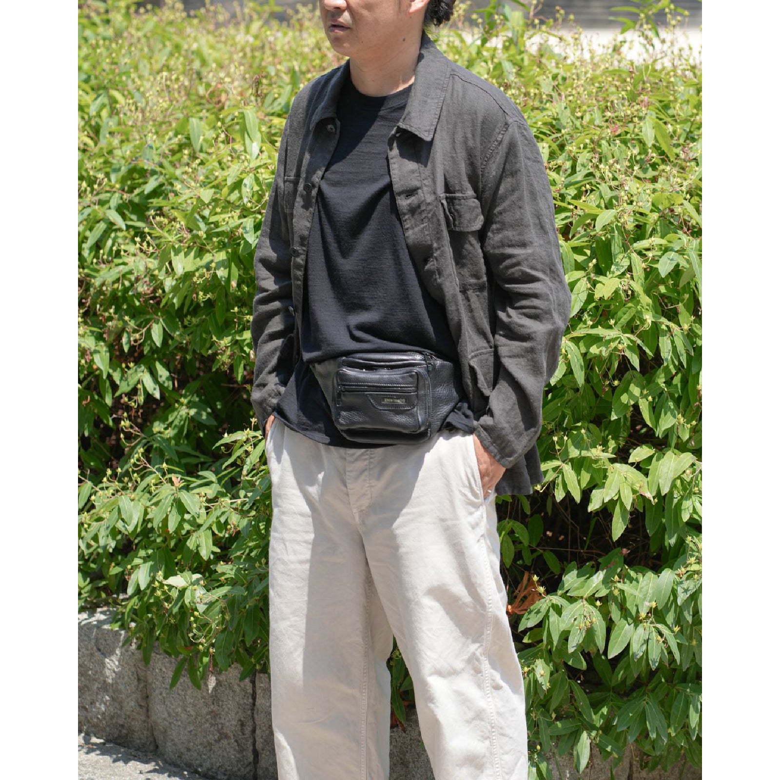 《受注商品》 CF Waist Pack ( Natural Shrink Cow )