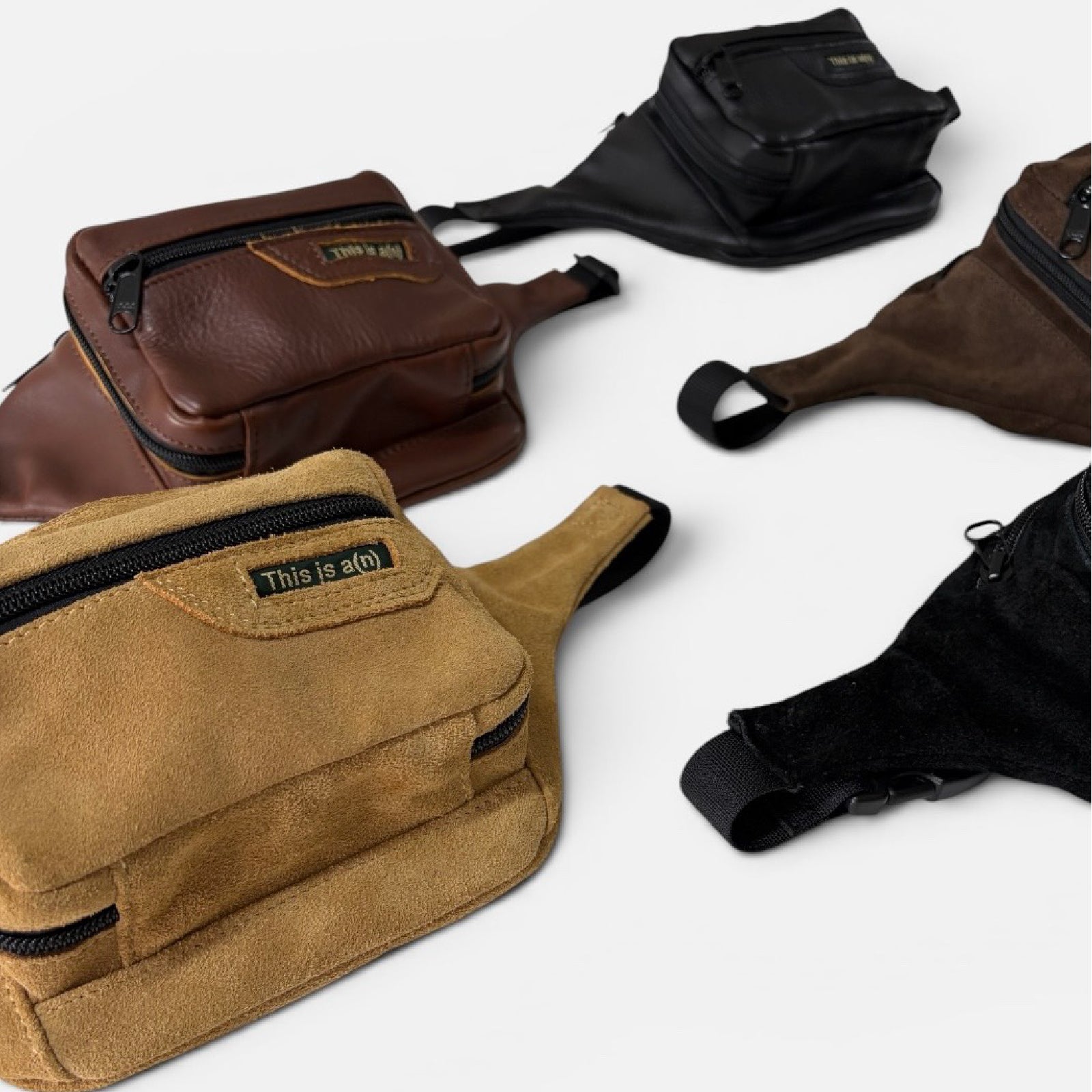 《受注商品》 CF Waist Pack ( Kip Velours )