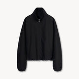 Caviar Track Jacket in Technical Cotton BLACK