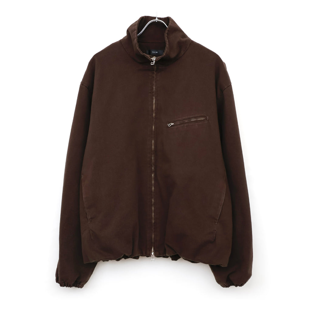 Caviar Oversized Blouson in Brushed Cotton