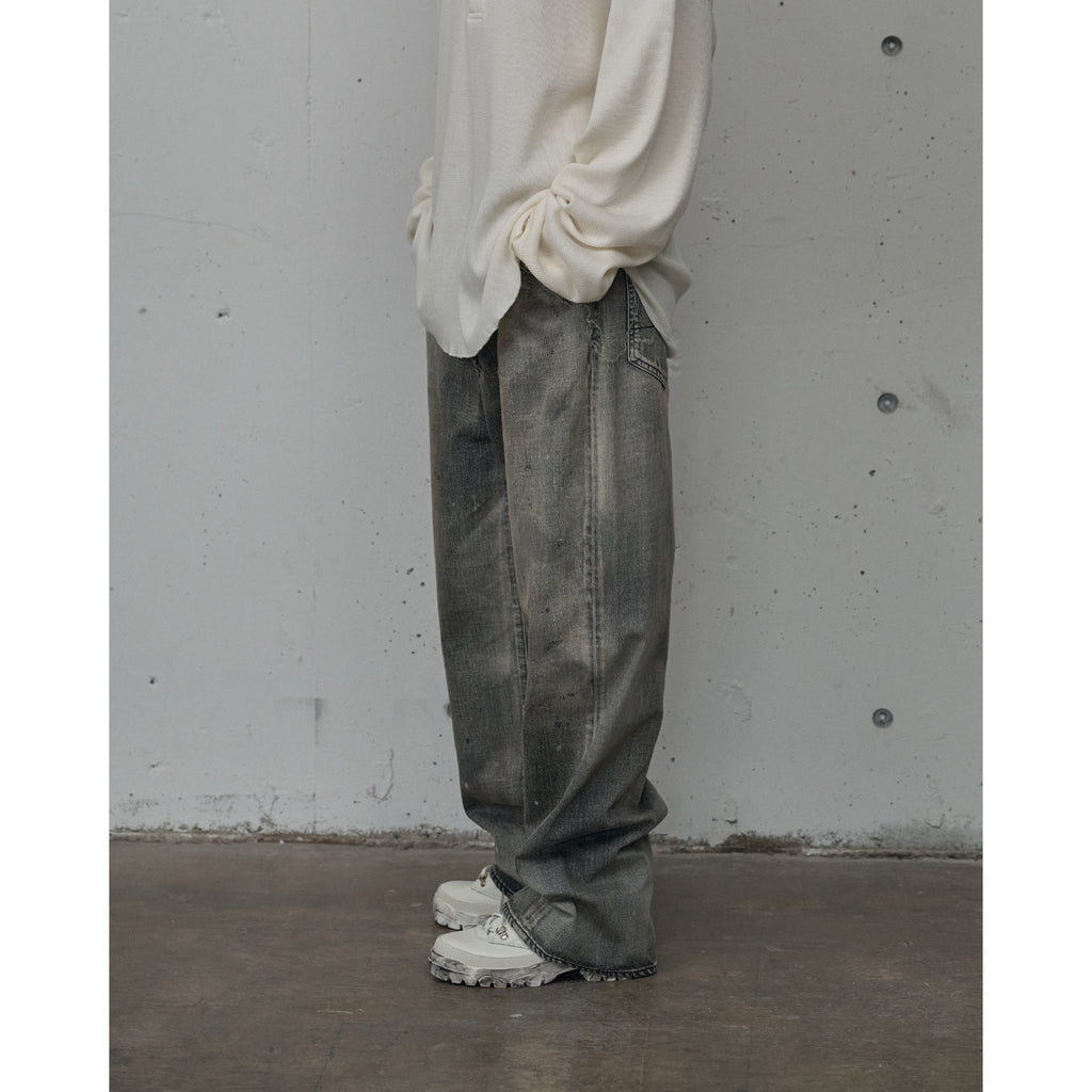 #01 MIDTAPERED 5P DENIM PANTS - ref. / Web Store