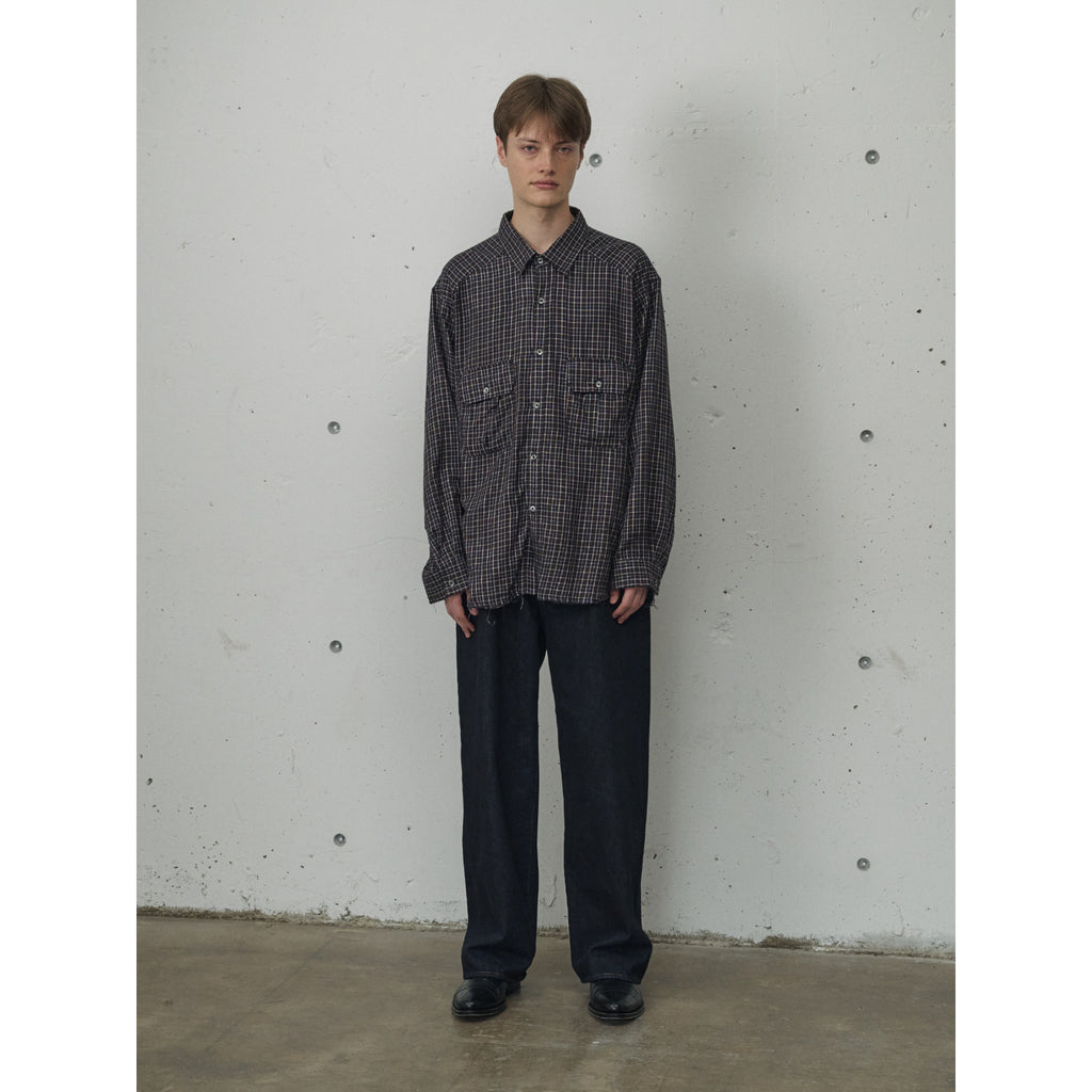 NEL CHECK OVER WORK SHIRT - ref. / Web Store