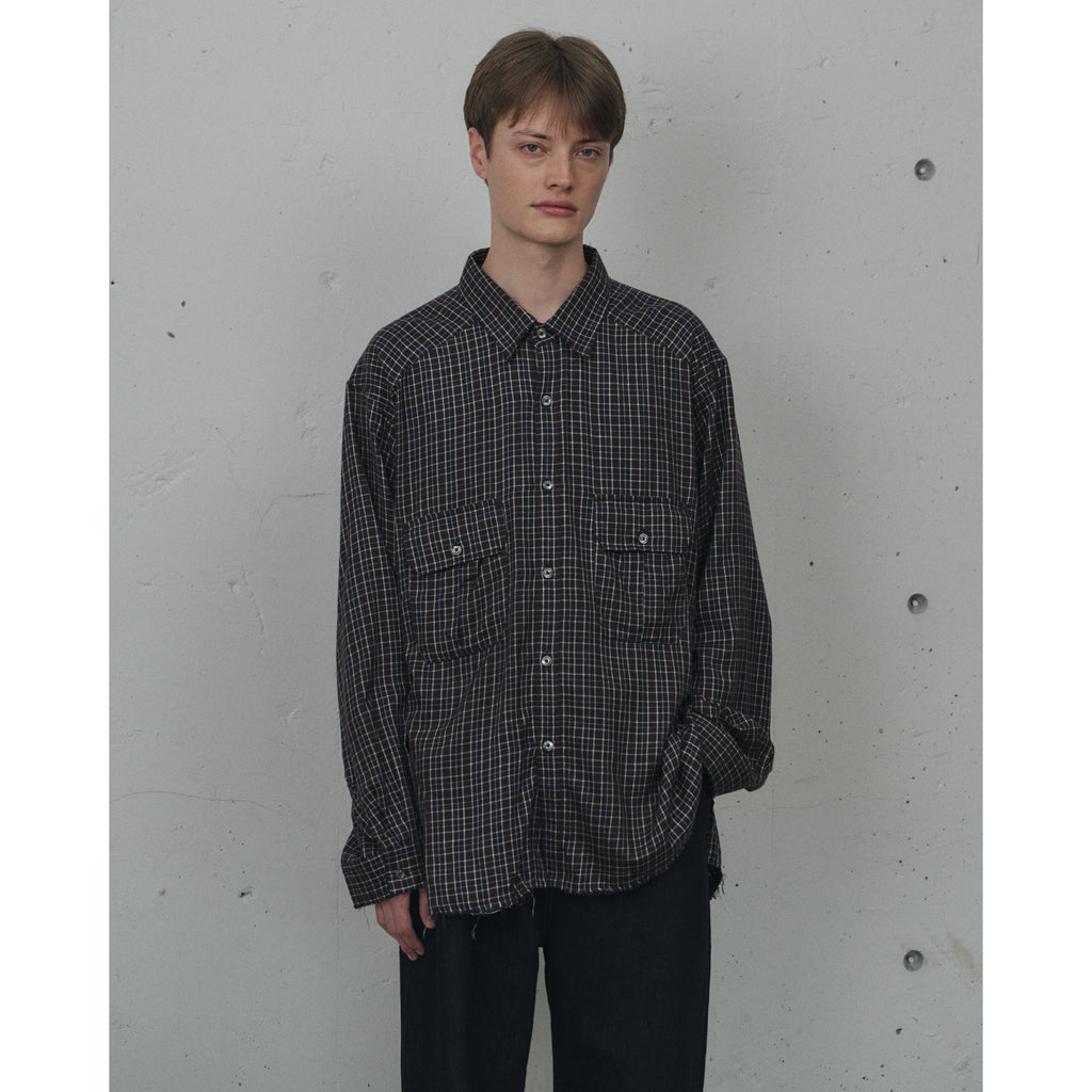 NEL CHECK OVER WORK SHIRT - ref. / Web Store