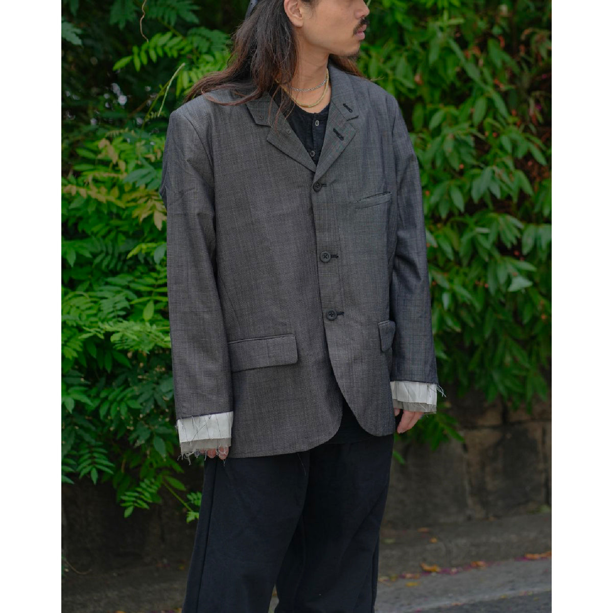 LAYERED TAILORED JACKET