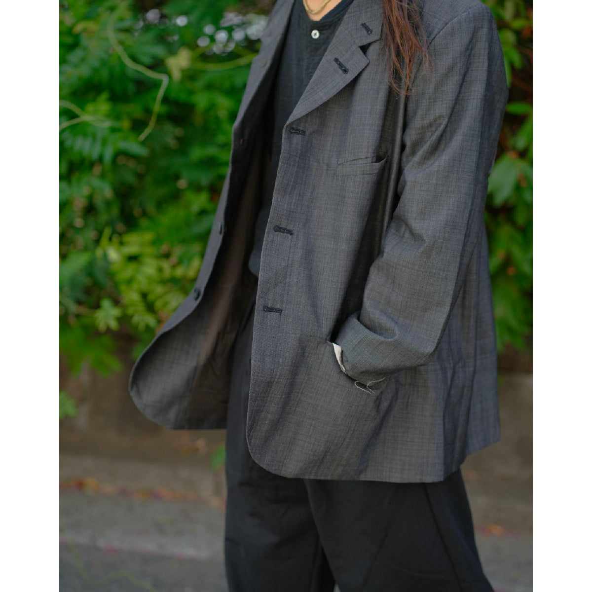 LAYERED TAILORED JACKET
