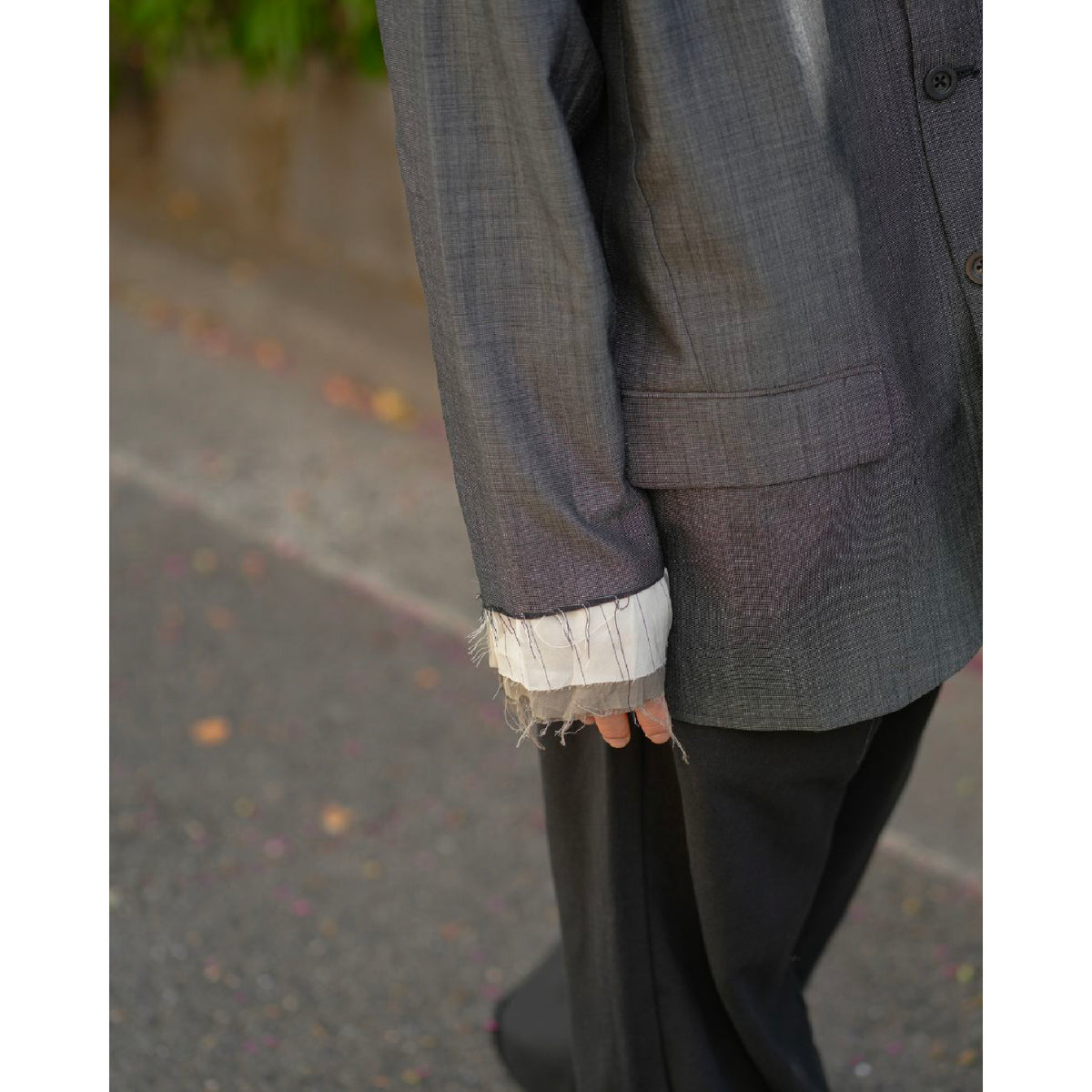 LAYERED TAILORED JACKET
