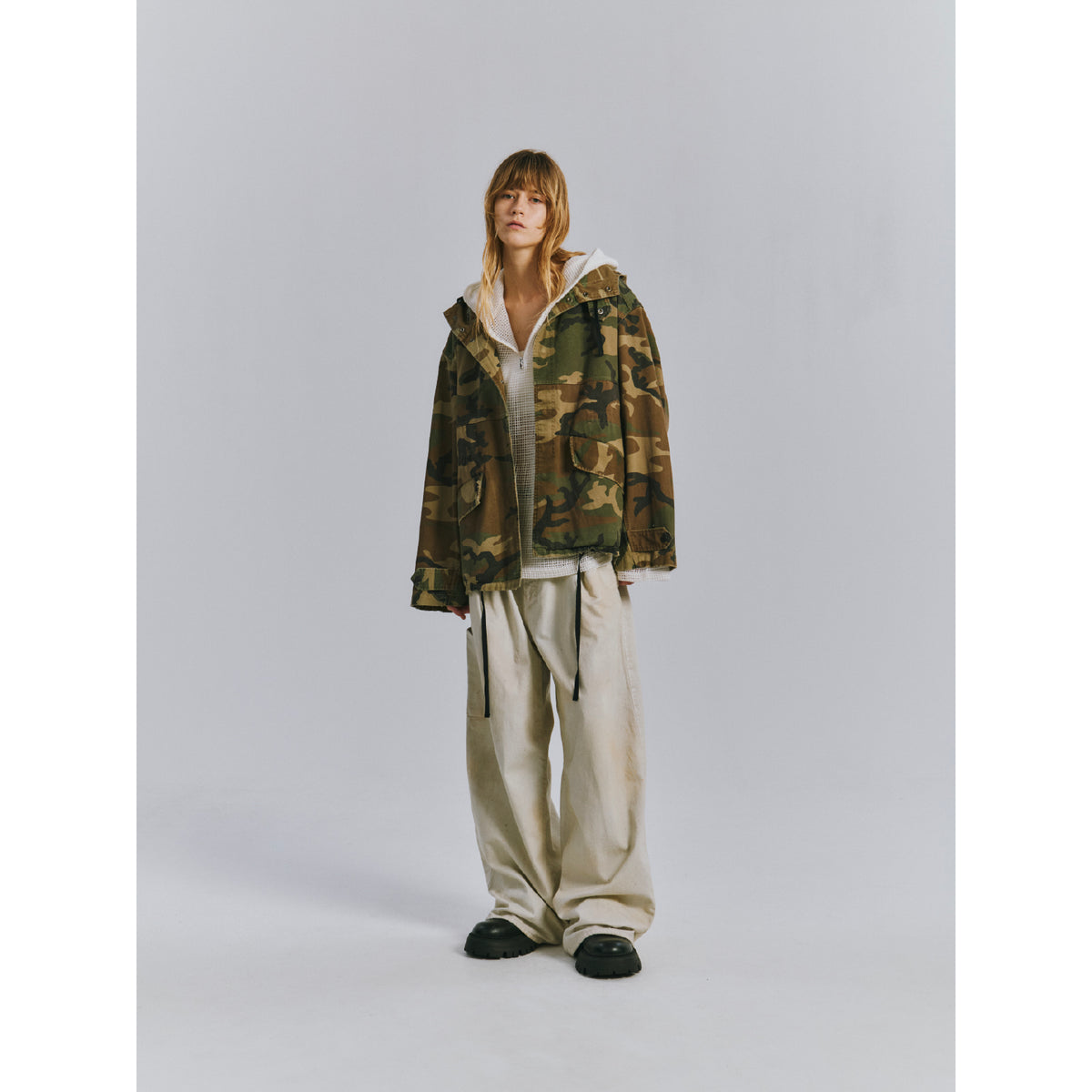 CAMO OVER HOODIE