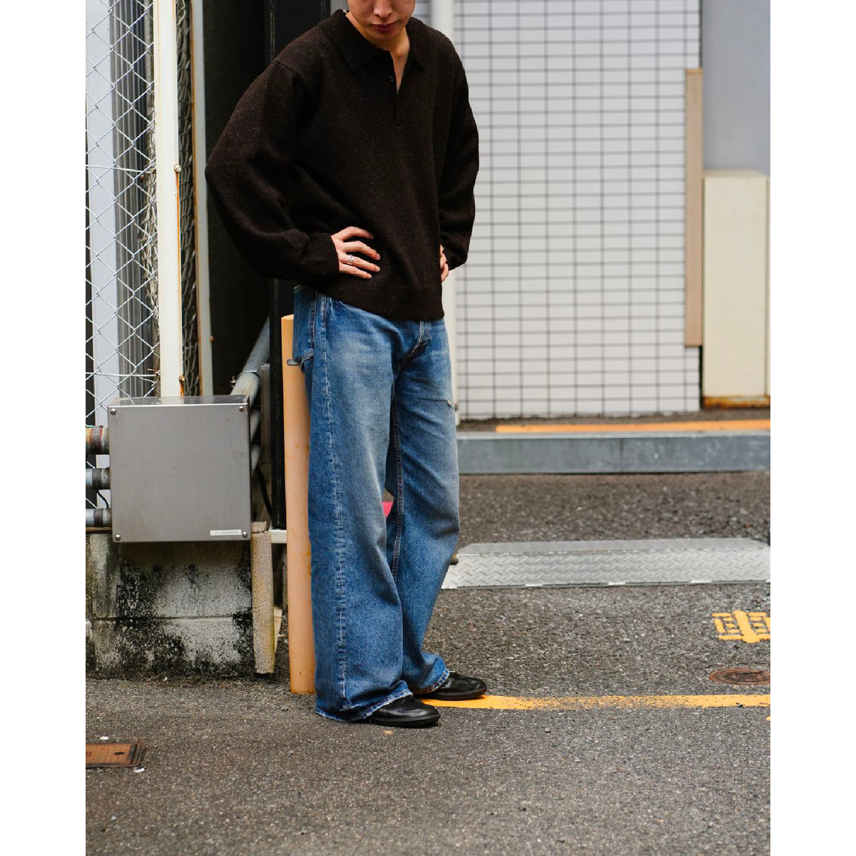 SHETLAND WOOL SKIPPER KNIT