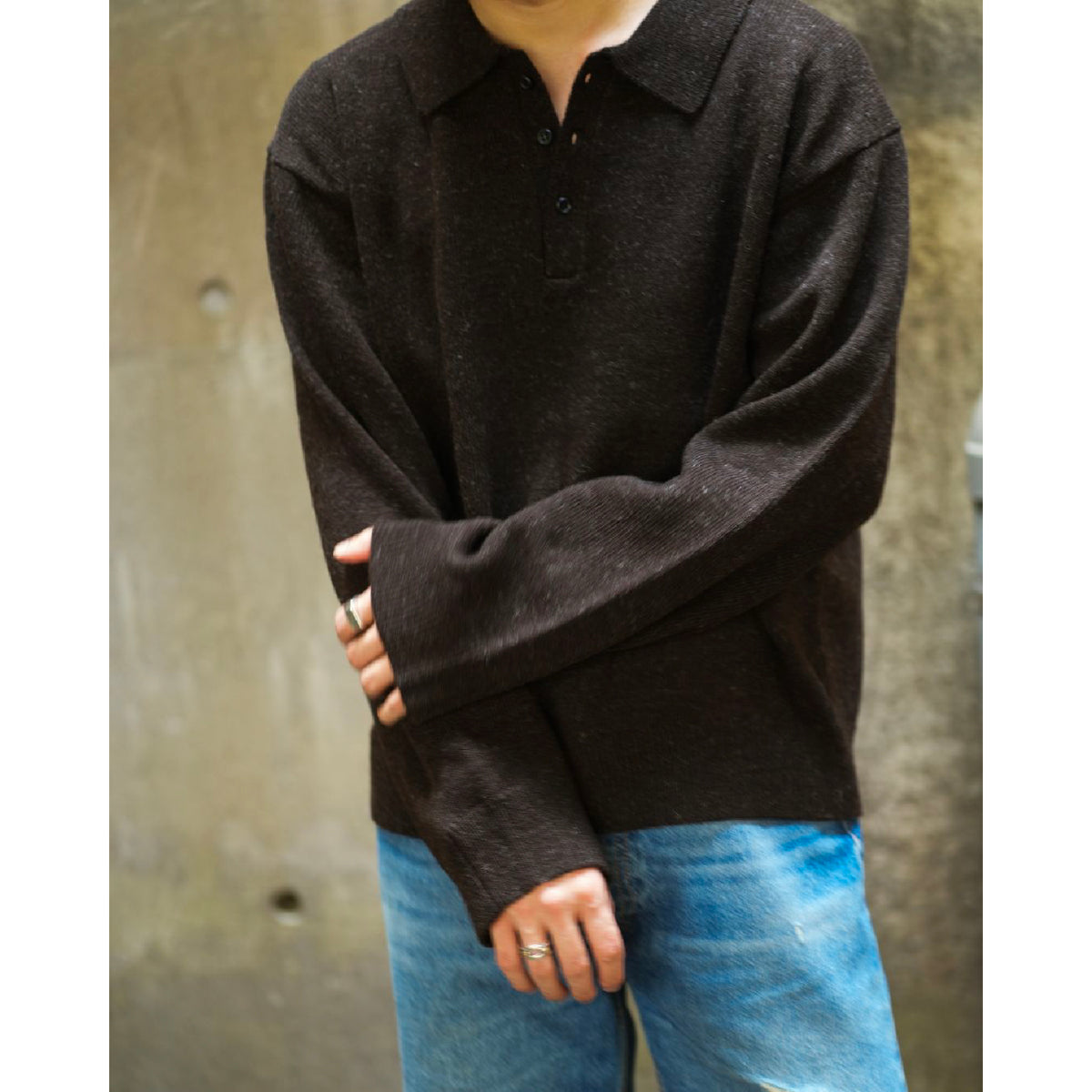 SHETLAND WOOL SKIPPER KNIT