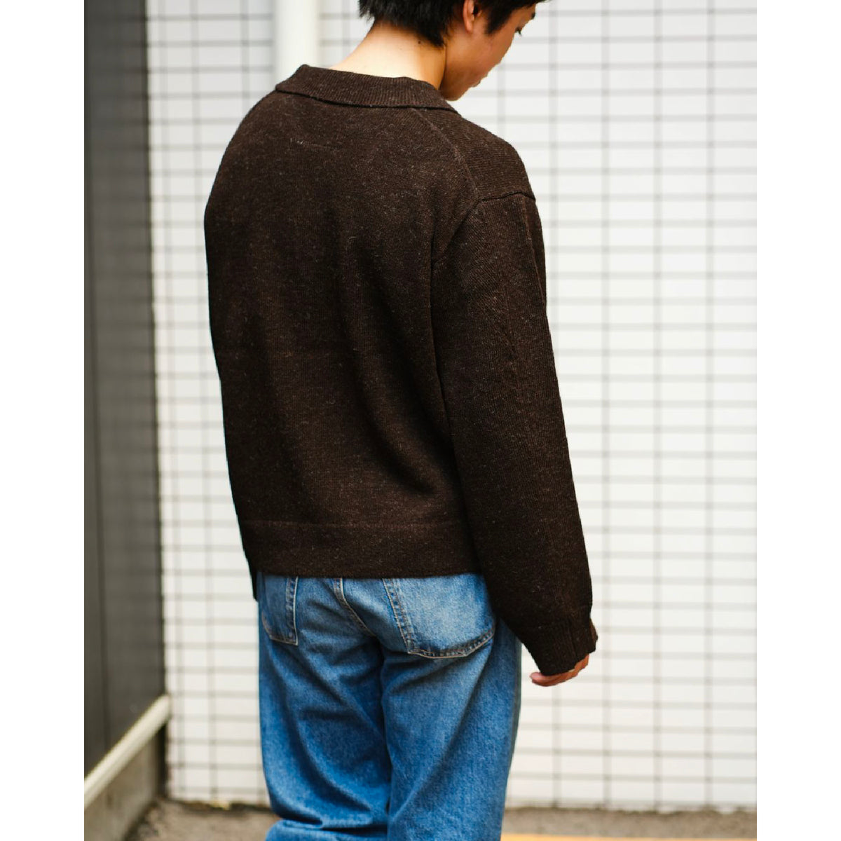 SHETLAND WOOL SKIPPER KNIT
