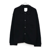 KNIT SHIRT BLACK