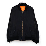 AGING BOMBER JACKET BLACK
